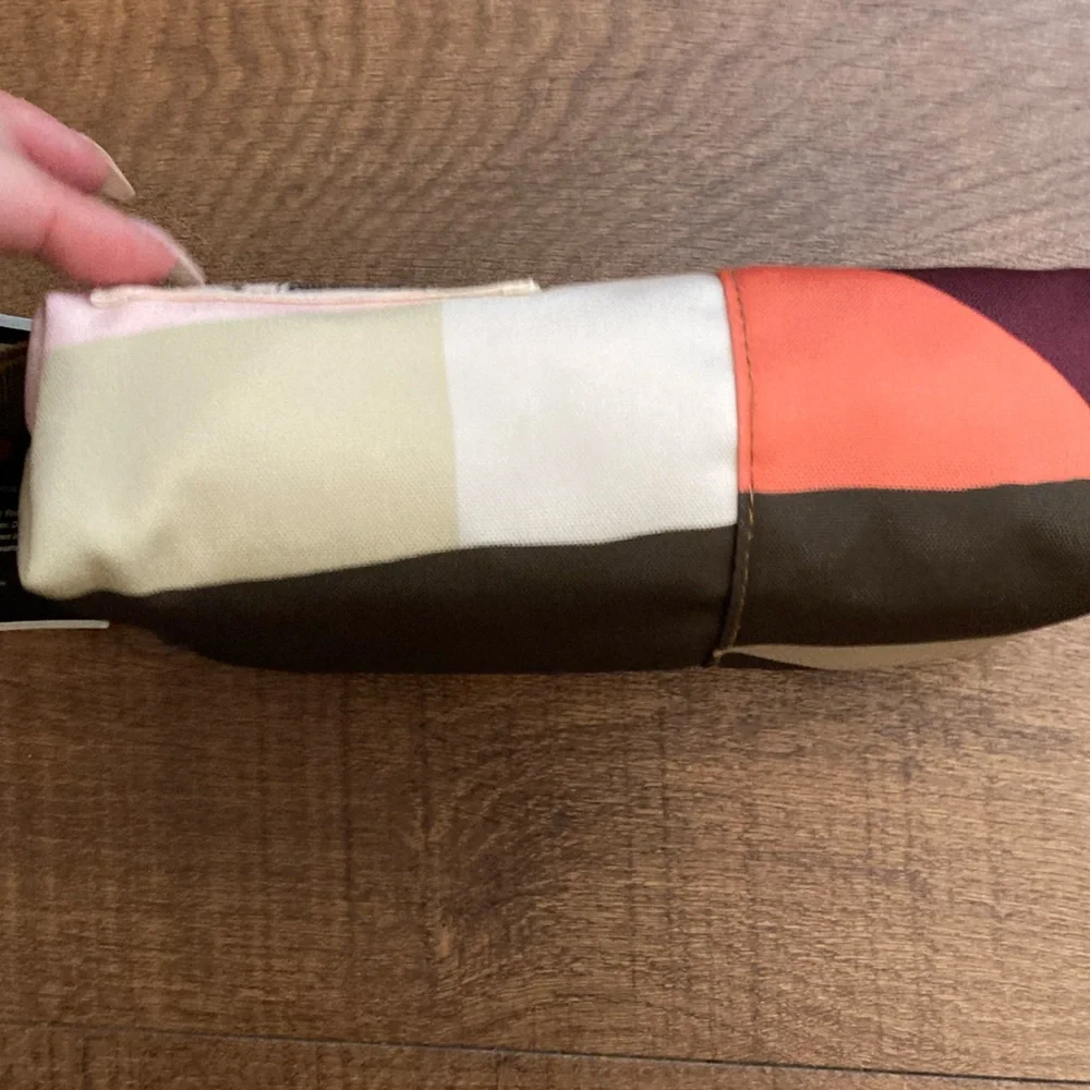 Gee’s Bend x Target NWT Quilted Pouch Geo Colorblock Cosmetic Pouch